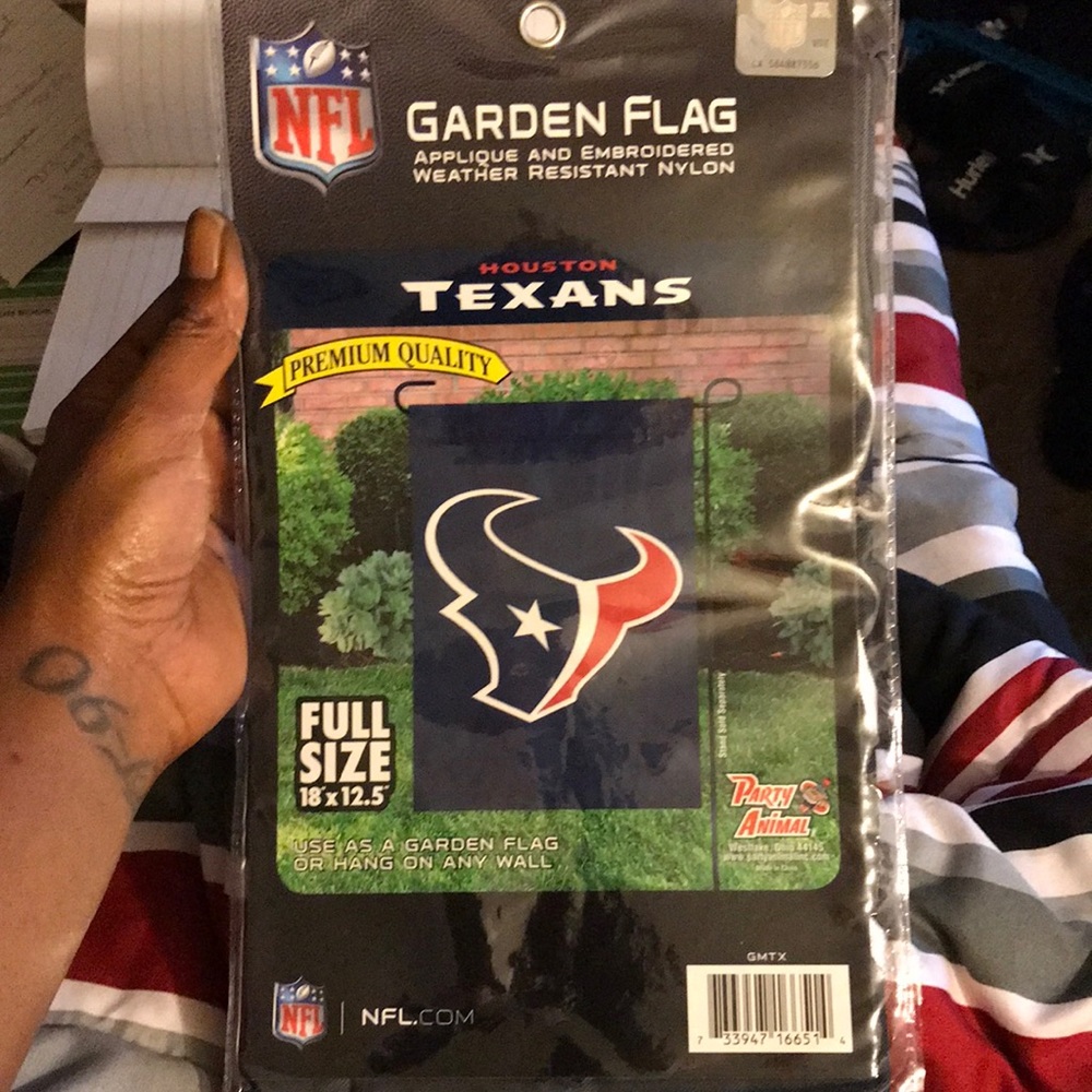 Houston Texans Garden Flag
